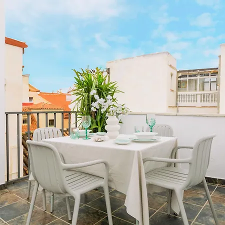 Apartment Terraza Del Centro - With A Spectacular Terrace In The Center Malaga